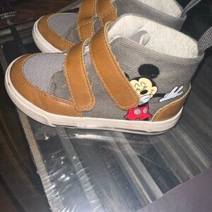 Disney Mickey Mouse Kids Shoes - Brown and Gray